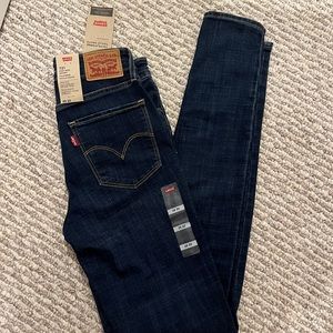 LEVIS brand new high-rise skinny jeans 721